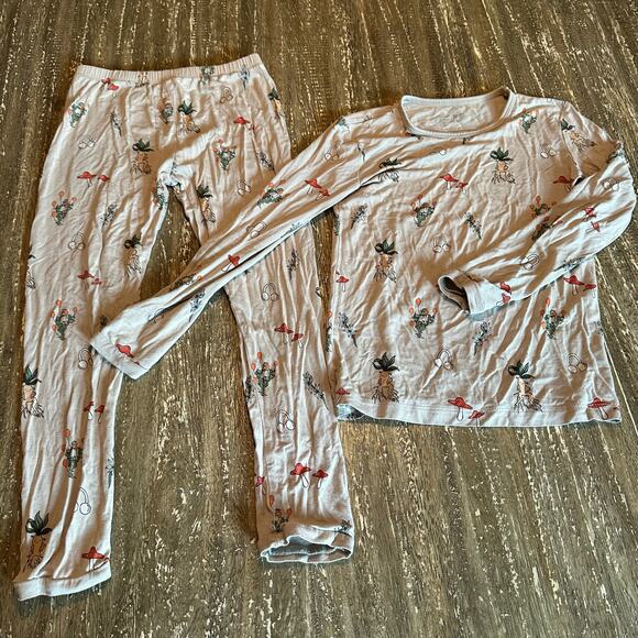 Kid’s Kyte Baby Bamboo Harry Potter 2-Pice Pajama Set Tan, Size 7T - Picture 1 of 5